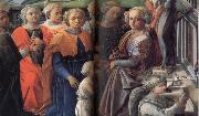 Fra Filippo Lippi Details of The Coronation of the Virgin Spain oil painting artist